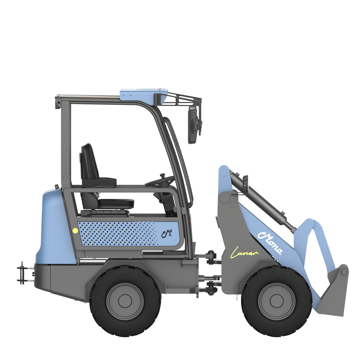 MONA Lunar electric compact loader