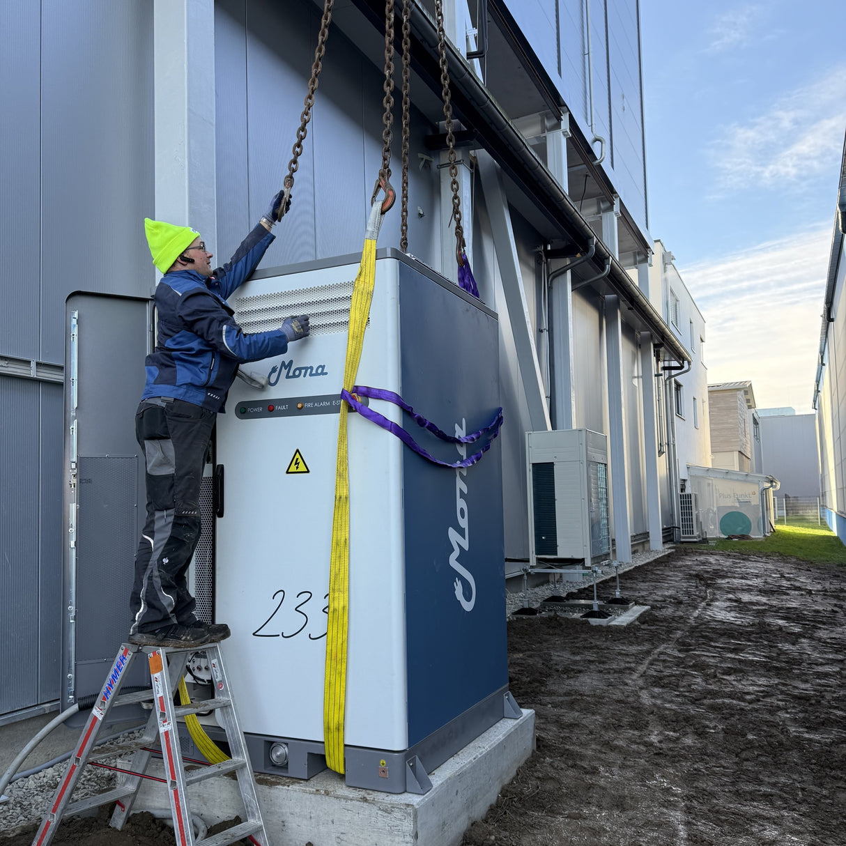 MONA Island 233 kWh emergency energy storage