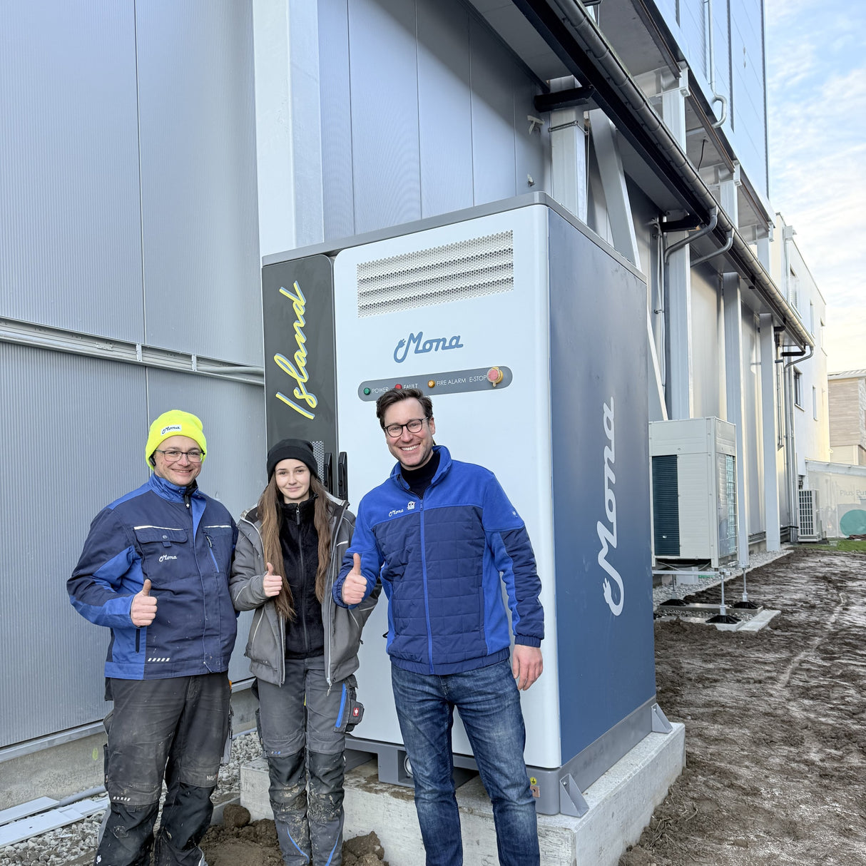 MONA Island 233 kWh emergency energy storage