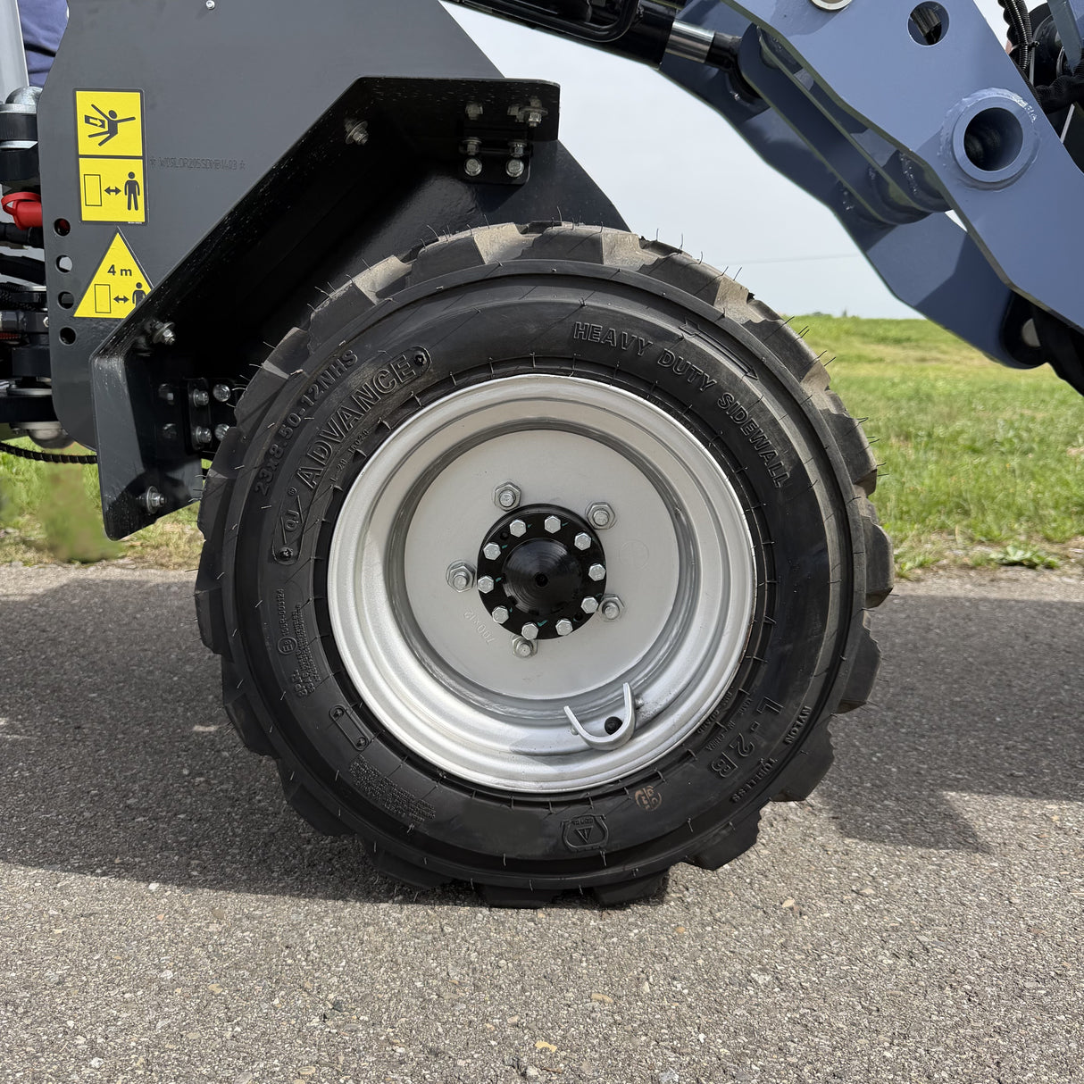 Industrial tires (23 x 8.5 – 12)