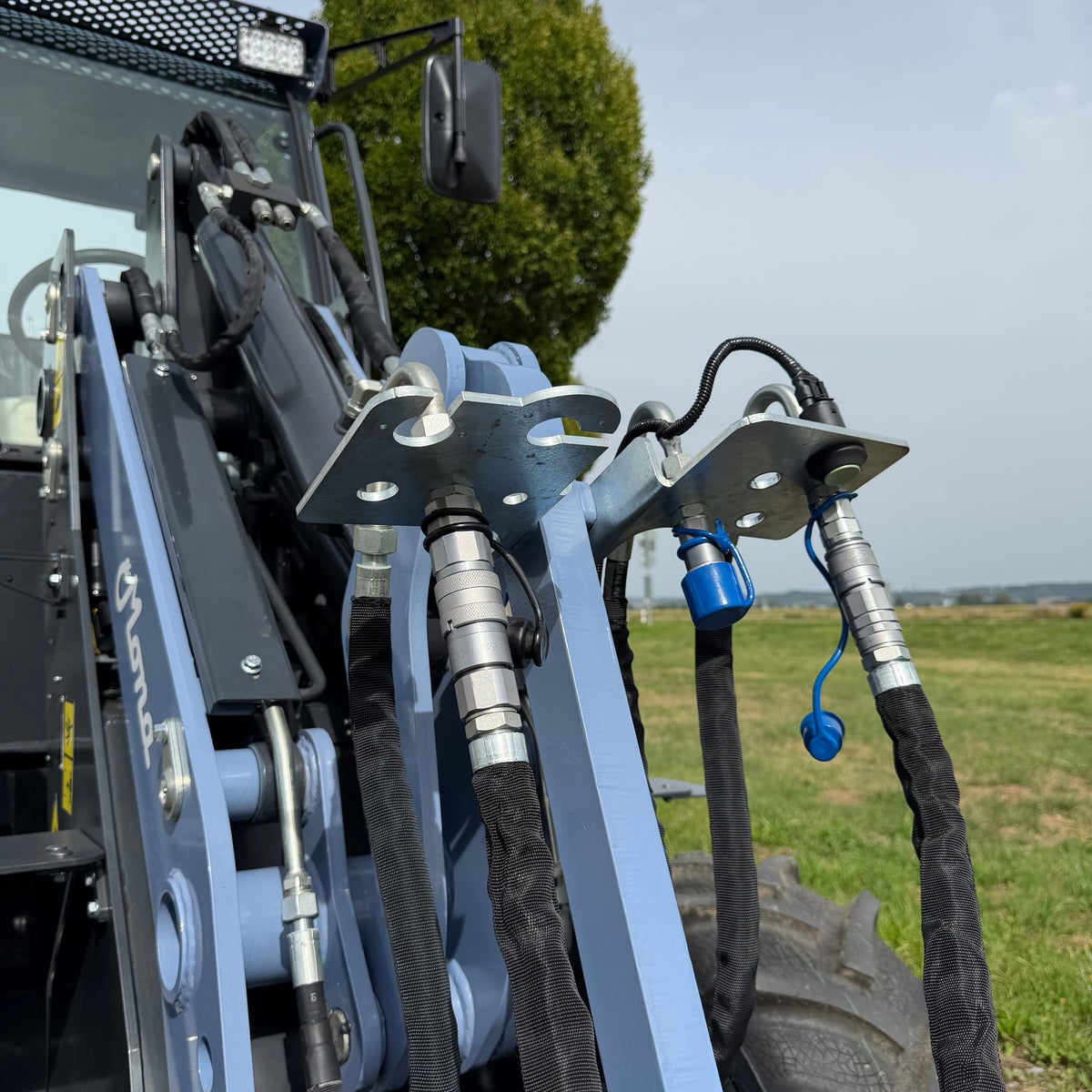 Hammerschlegelmulcher 140 cm für EURO-Aufnahme