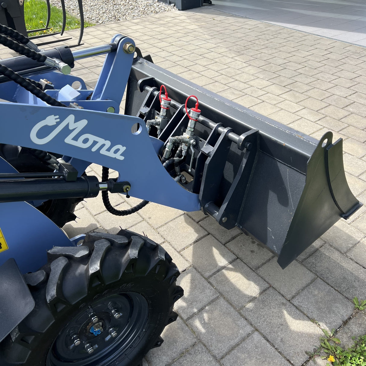 Schaufel 120 cm für MONA-Aufnahme