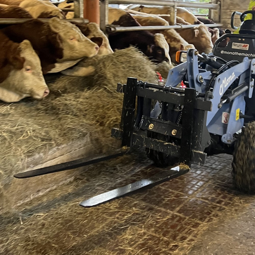 Palettengabel für MONA-Aufnahme