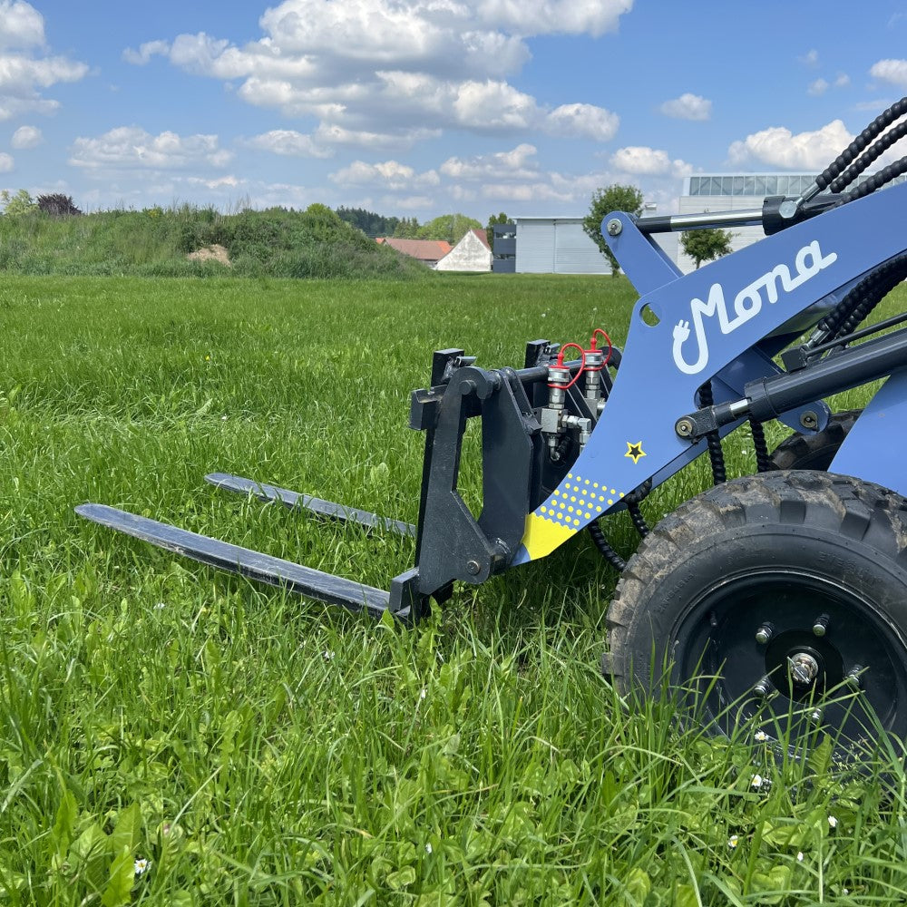 Palettengabel für MONA-Aufnahme