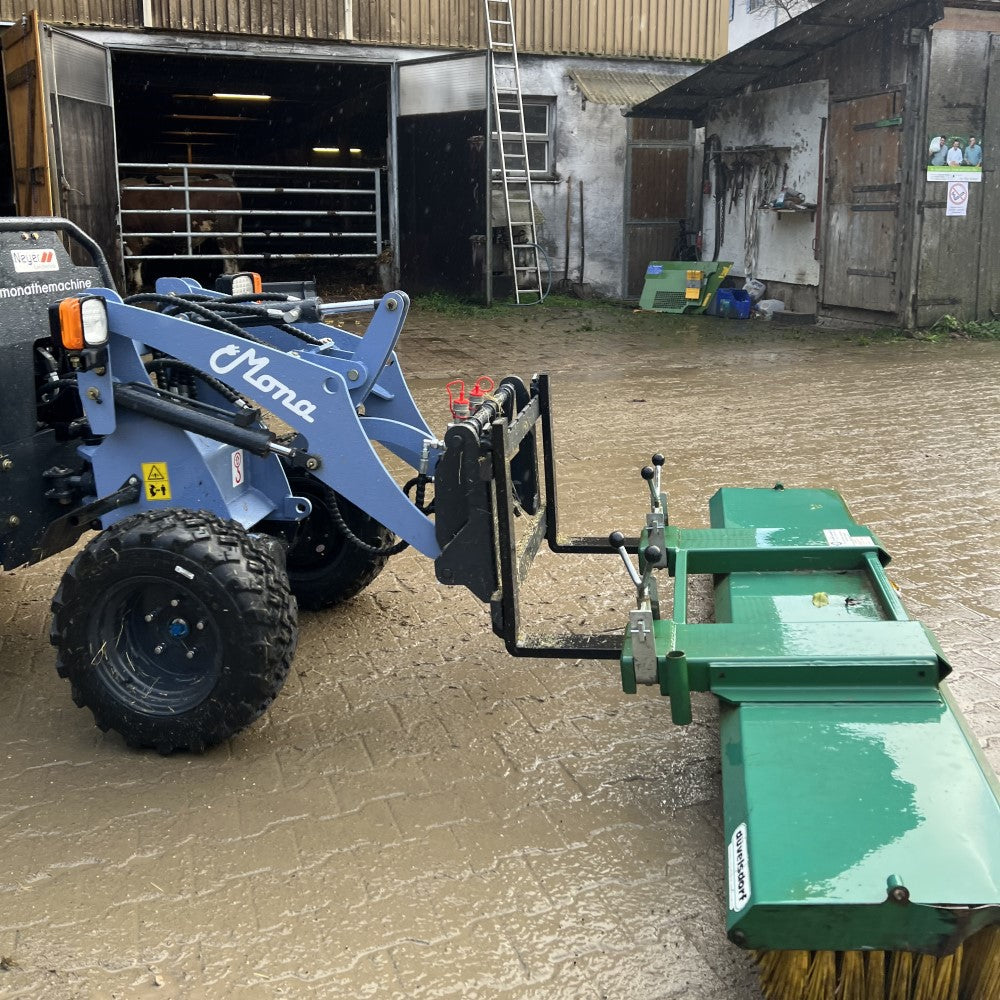 Palettengabel für MONA-Aufnahme