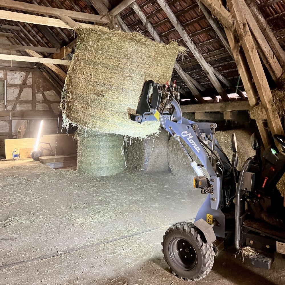 Ballenspieß für MONA-Aufnahme