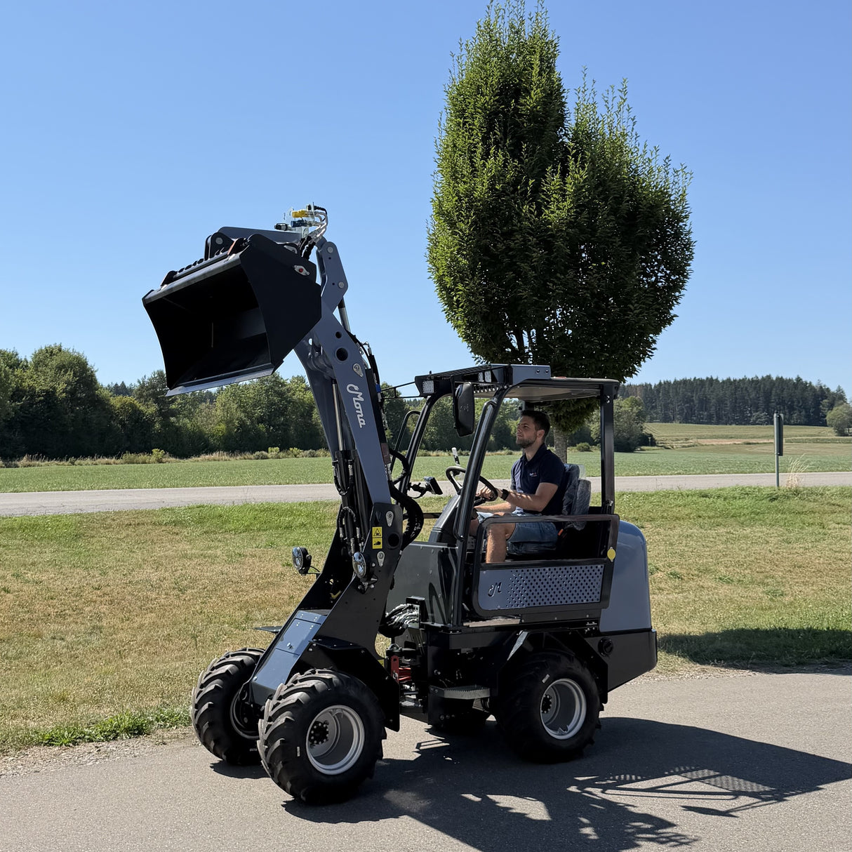 Schaufel 150 cm für EURO-Aufnahme