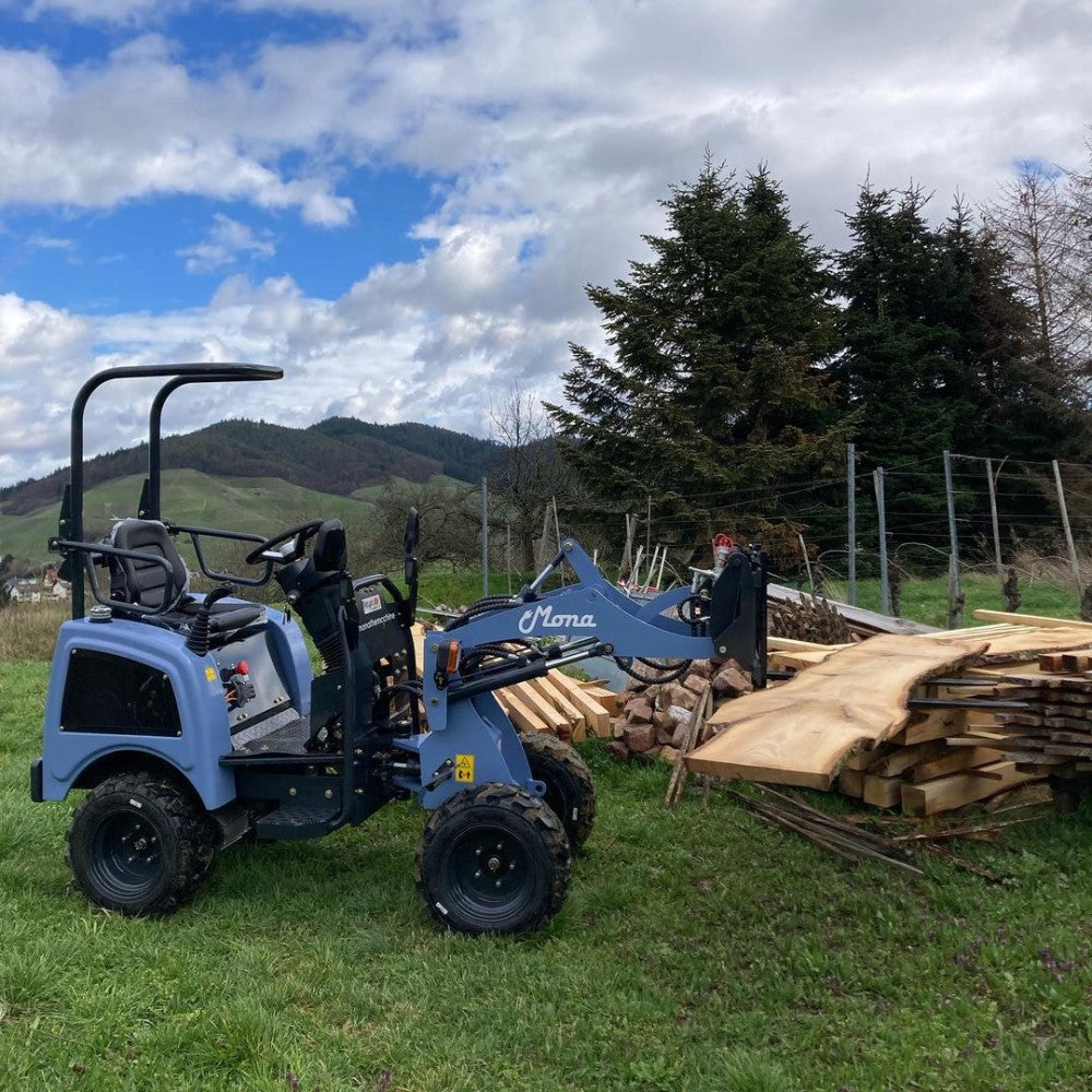 Palettengabel für MONA-Aufnahme