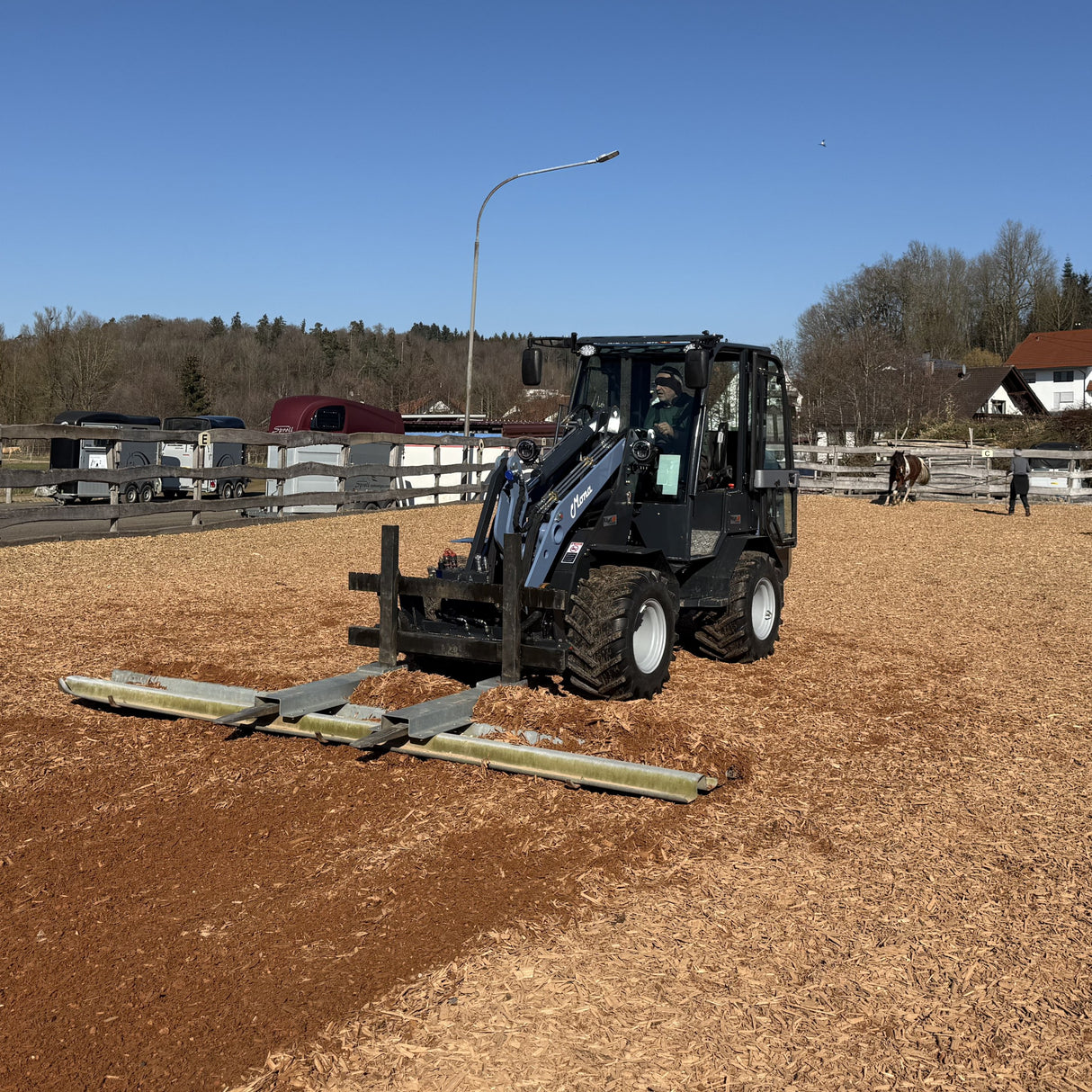 Palettengabel für EURO-Aufnahme