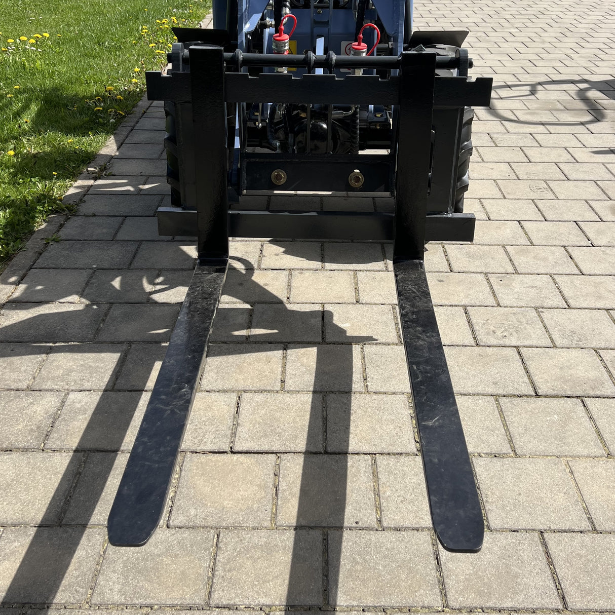 Palettengabel für MONA-Aufnahme