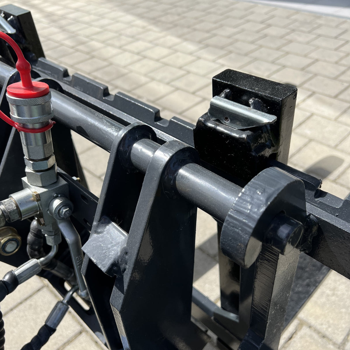 Palettengabel für MONA-Aufnahme