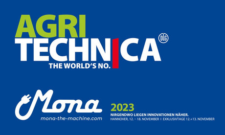 Agritechnica 2023 in Hannover - MONA DIE MASCHINE ist dabei!