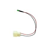 Voyant lumineux avec câble, vert, M10250