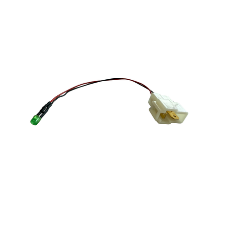 Voyant lumineux avec câble, vert, M10250