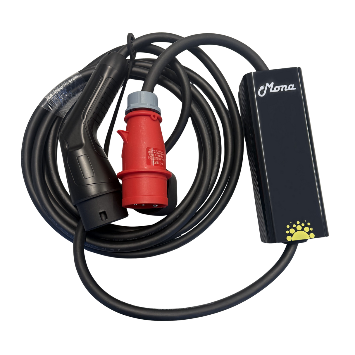 Mobile Wallbox 11kW / 16A CEE zu Typ 2