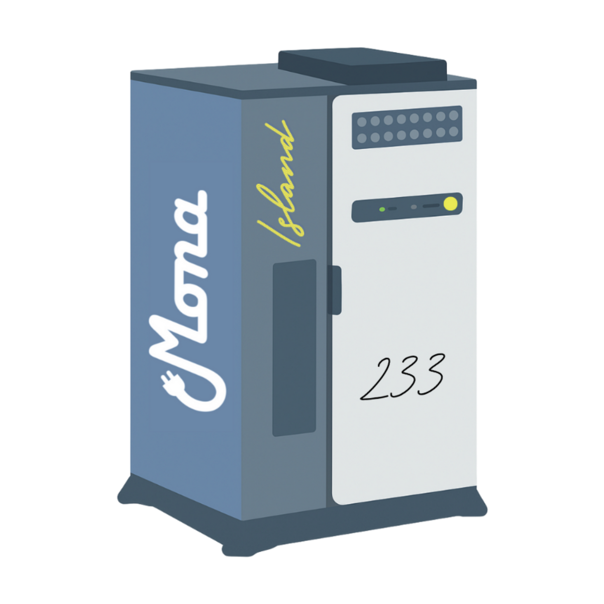 MONA Island 233 kWh emergency energy storage