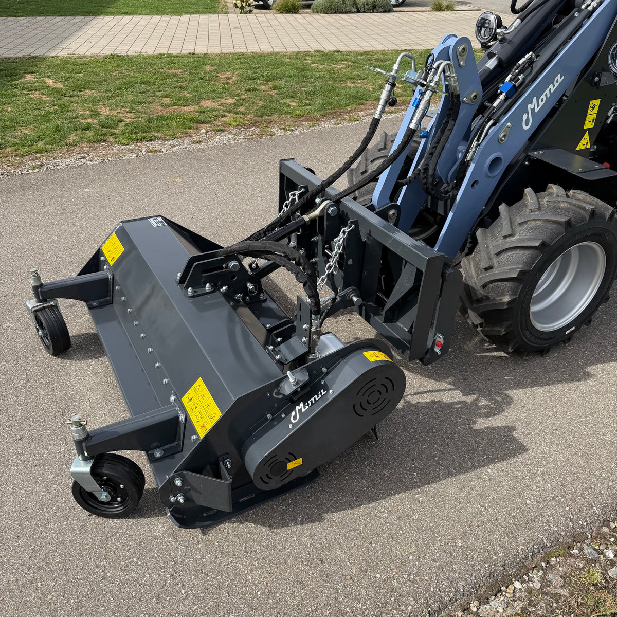 Hammerschlegelmulcher 140 cm für EURO-Aufnahme