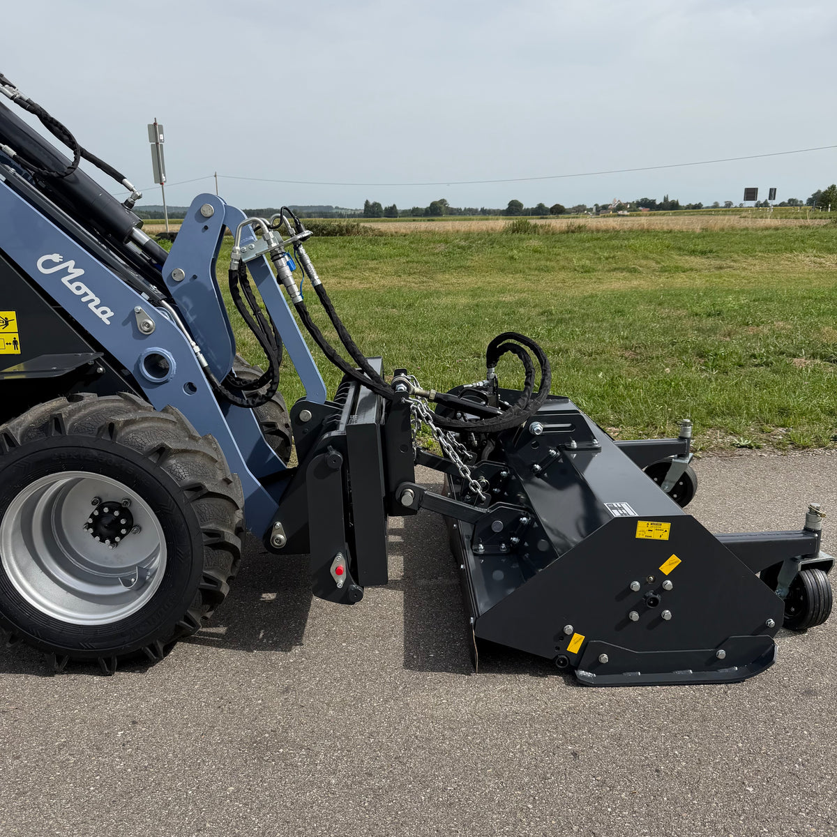 Hammerschlegelmulcher 140 cm für EURO-Aufnahme