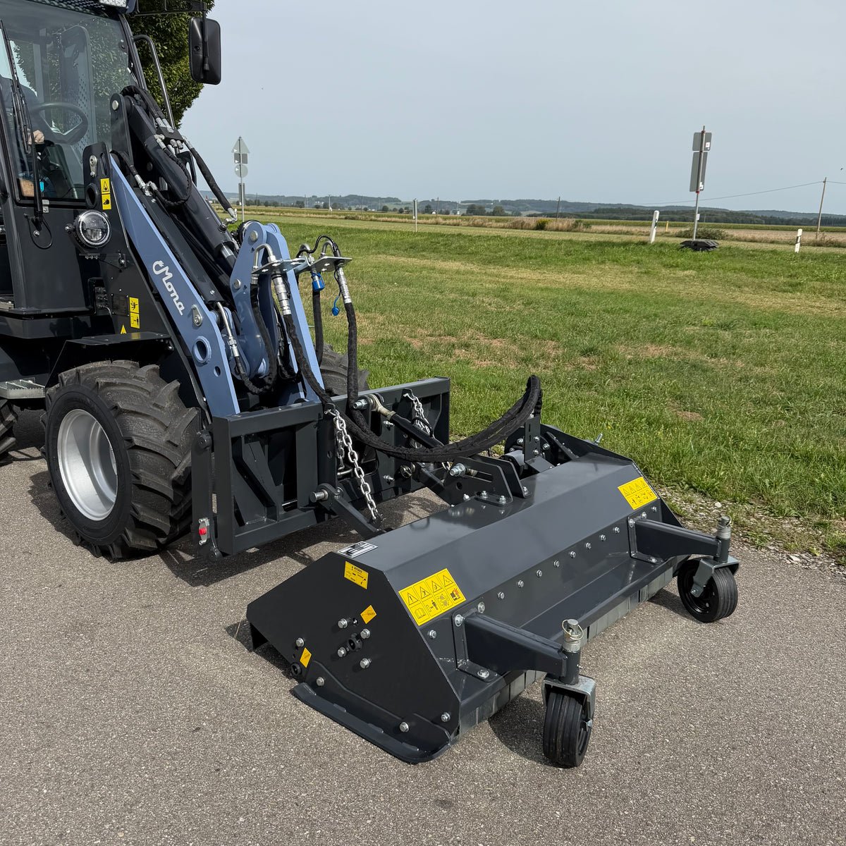 Hammerschlegelmulcher 140 cm für EURO-Aufnahme