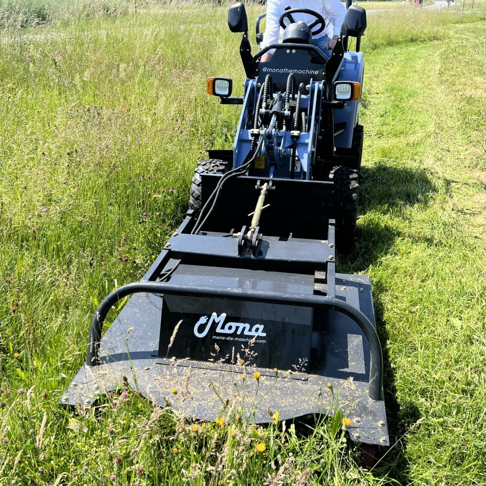 MONA THE MACHINE I Sickle Mower I MONA Lunar Compact Loader – MONA Motors  GmbH